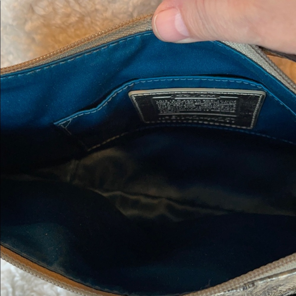 Coach Kristin Python Handbag - Picture 4 of 9